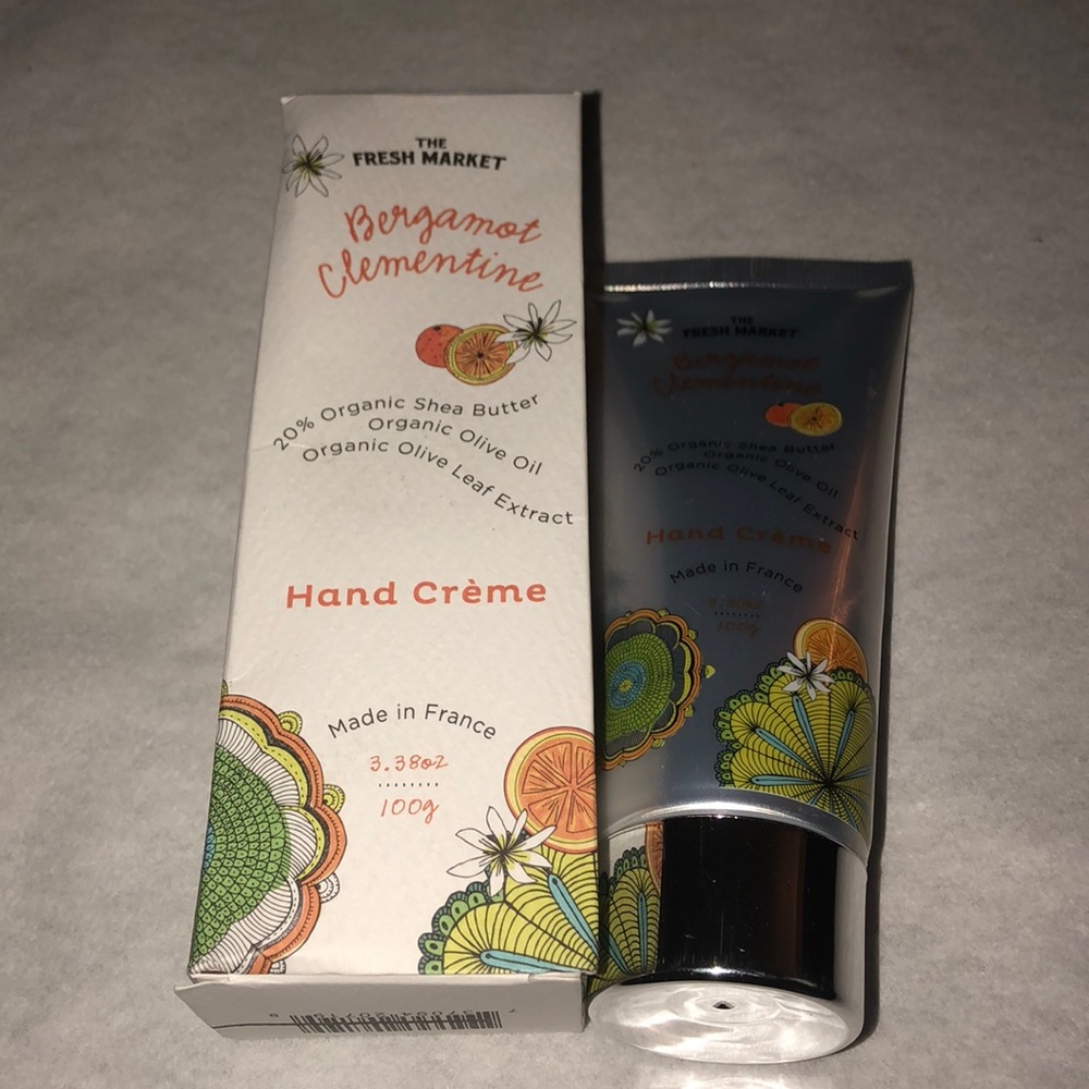 The Fresh Market Bergamot Clementine Hand Creme